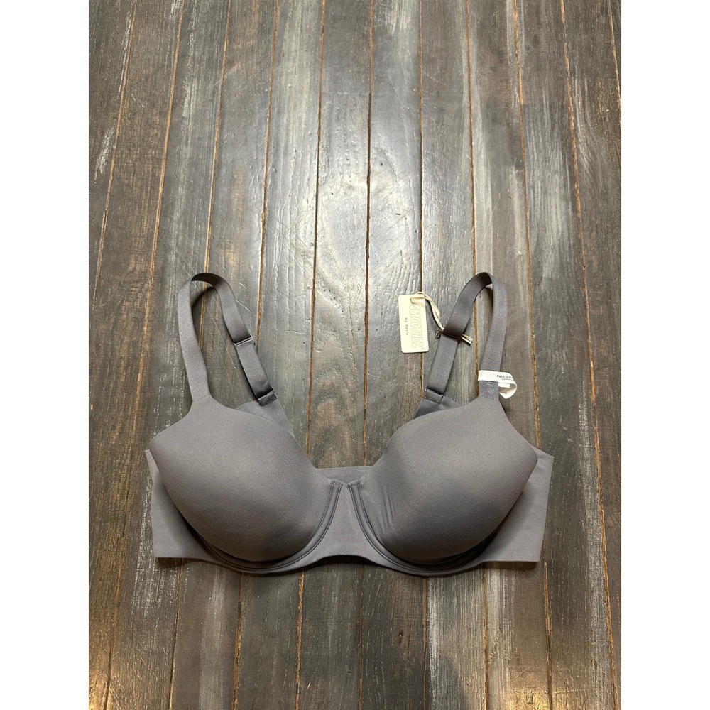Aerie SMOOTHEZ Full Coverage Underwire Bra Gray
